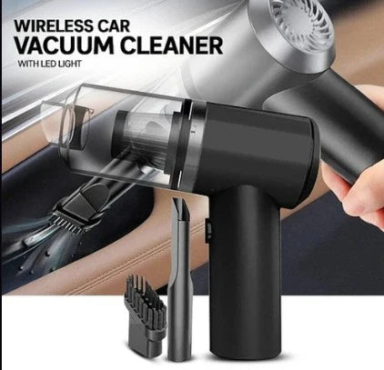 Mini Aspiradora Inalámbrica 4 en 1 para Auto y Hogar | Potente, Portátil y Recargable